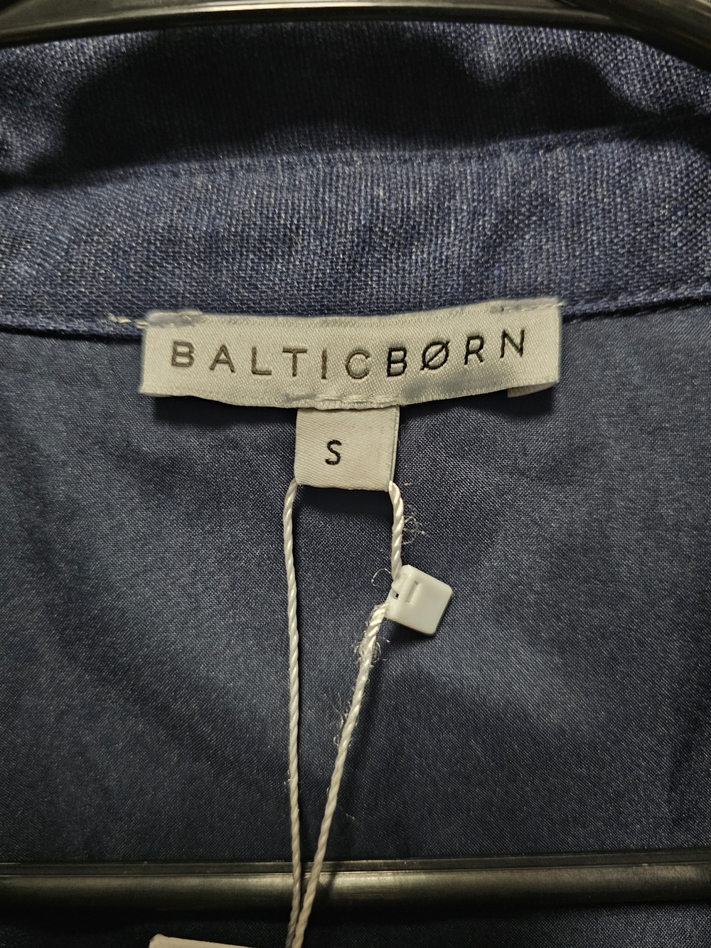 Baltic Born Navy Button-Front Midi Dress - Picture 8 of 10